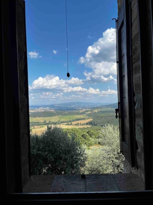 Medieval Tower In Umbria With Swimming Pool Montelagello Exteriér fotografie