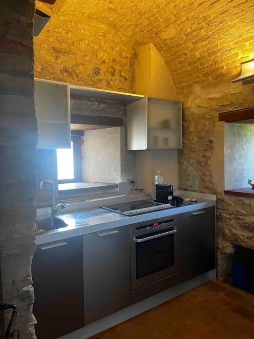 Medieval Tower In Umbria With Swimming Pool Montelagello Exteriér fotografie