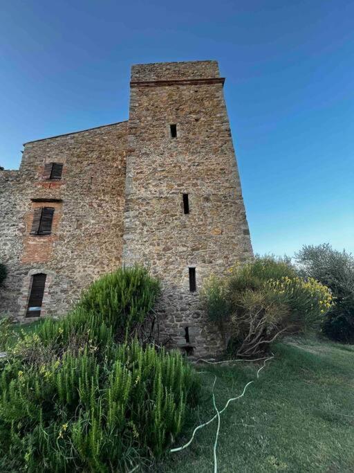 Medieval Tower In Umbria With Swimming Pool Montelagello Exteriér fotografie