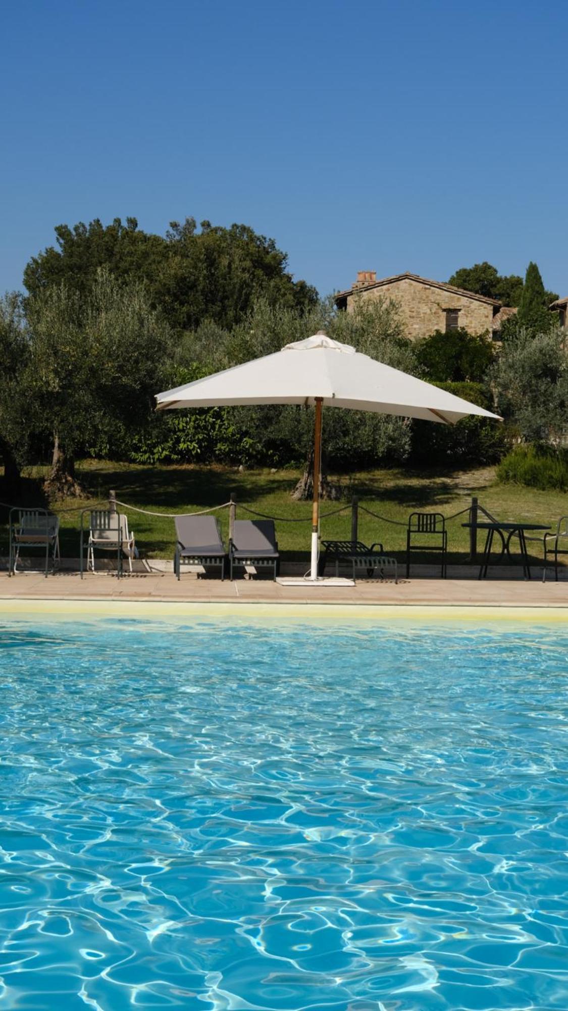 Medieval Tower In Umbria With Swimming Pool Montelagello Exteriér fotografie